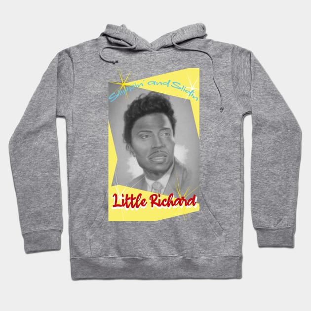 Little Richard Hoodie by jkarenart